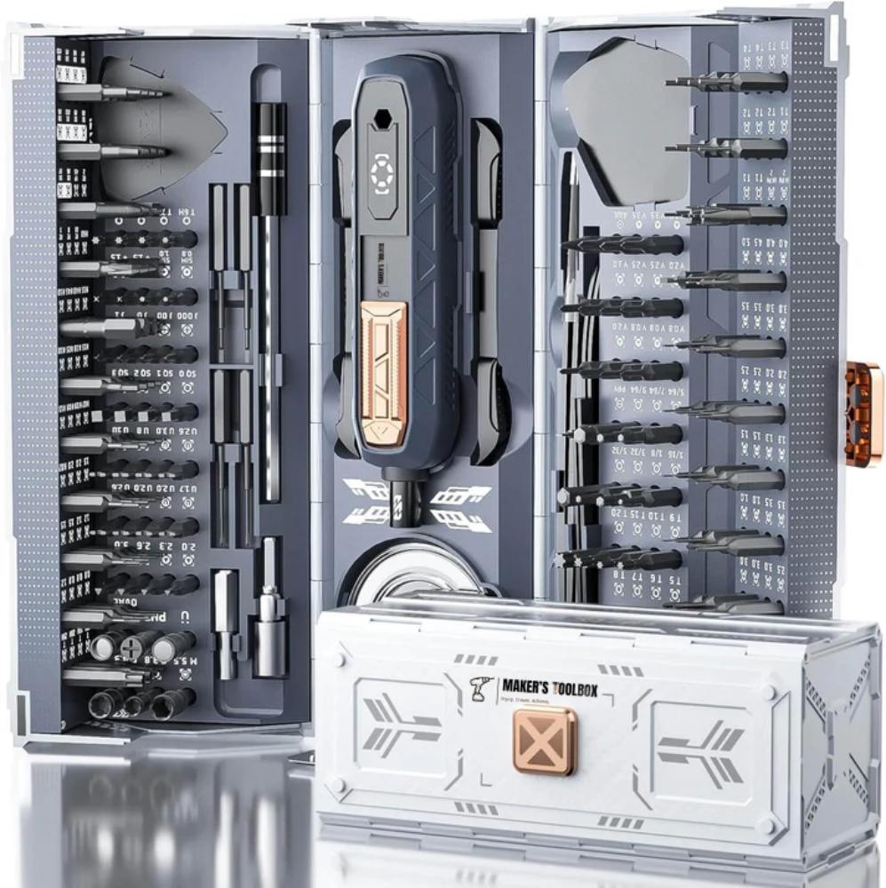 Maker'sToolbox™  180 In 1 Precision Electric Screwdriver Set